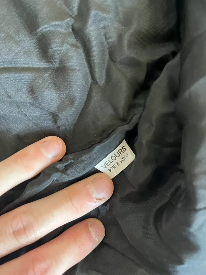 Veste vert vintage velours – La Sensitive Paris – T.38 - photo numéro 4