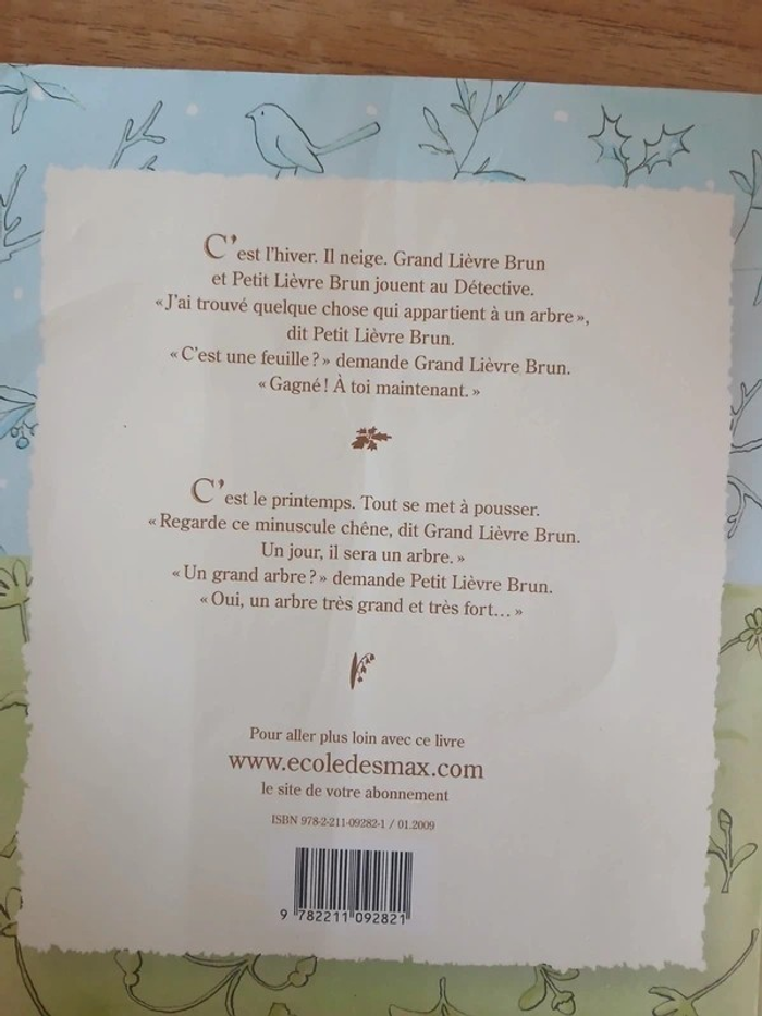 livre "devine combien je t'aime" - photo numéro 2