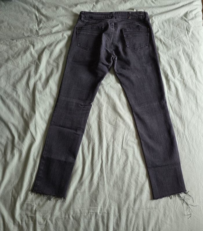 Kiabi Jean Slim Coton Gris Très bon état 36 - photo numéro 2