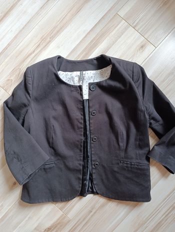 Veste noire Naf Naf t44 manches 3/4