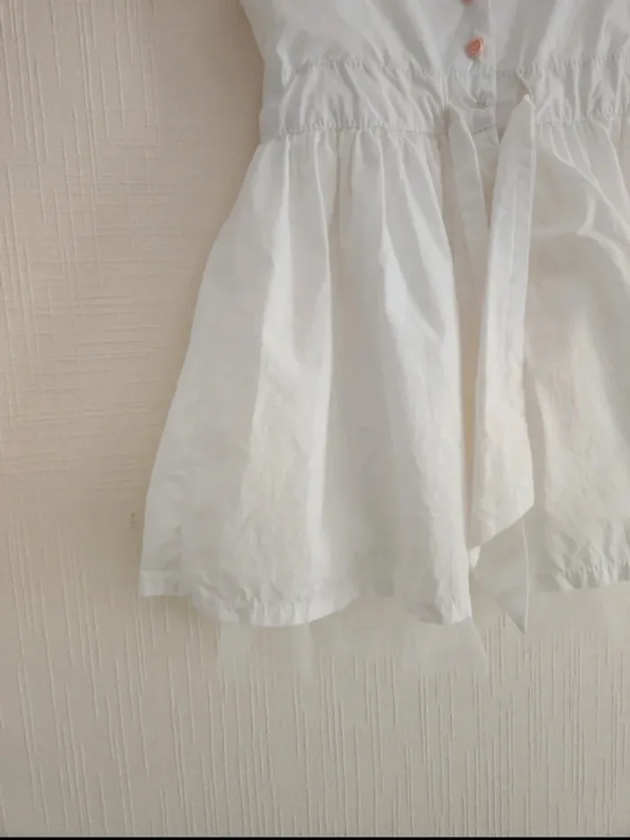 Robe blanche de baptême / mariage / cérémonie Sergent Major 3 ans - photo numéro 12