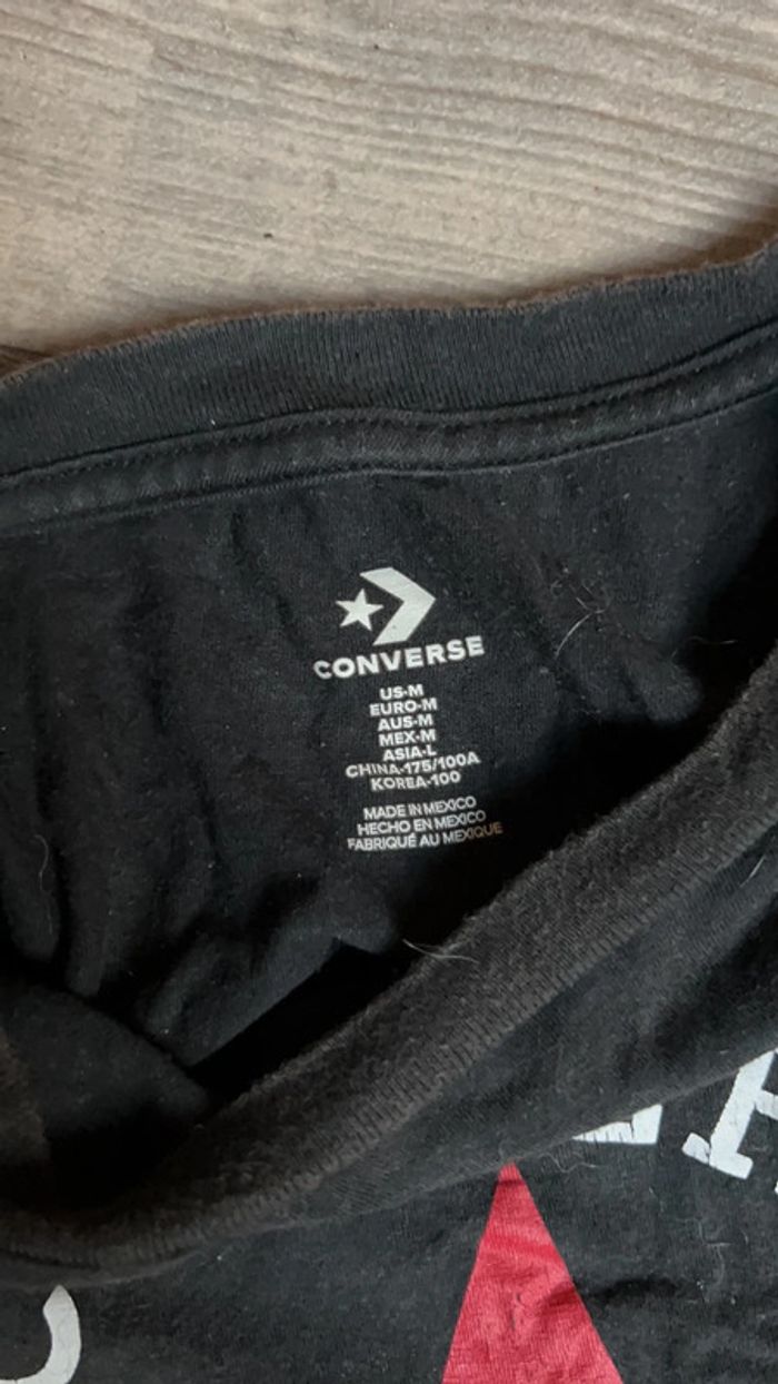 T-shirt converses taille m - photo numéro 2