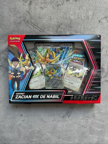 Coffret Zacian Nabil ev9 aventures ensembles