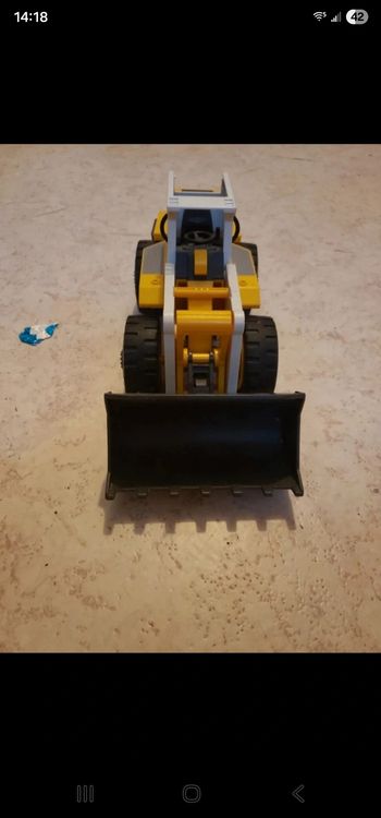 Tractopelle Playmobil 