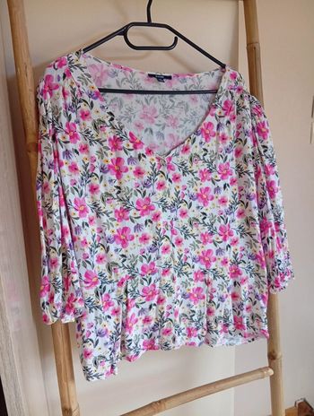 Blouse fleurie