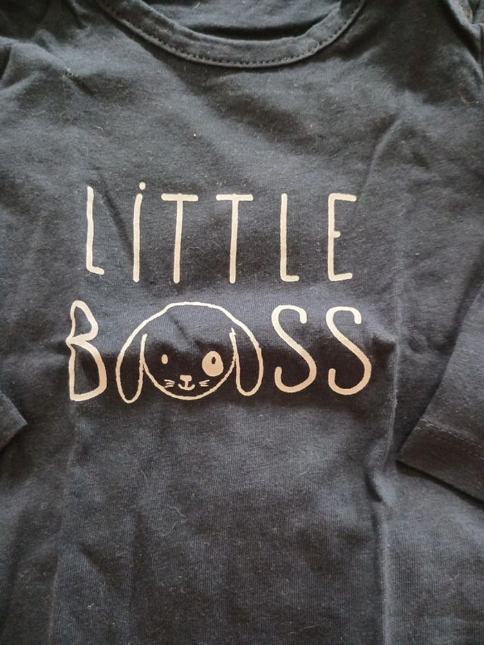 Lot de 2 tee-shirts 9 mois - photo numéro 3