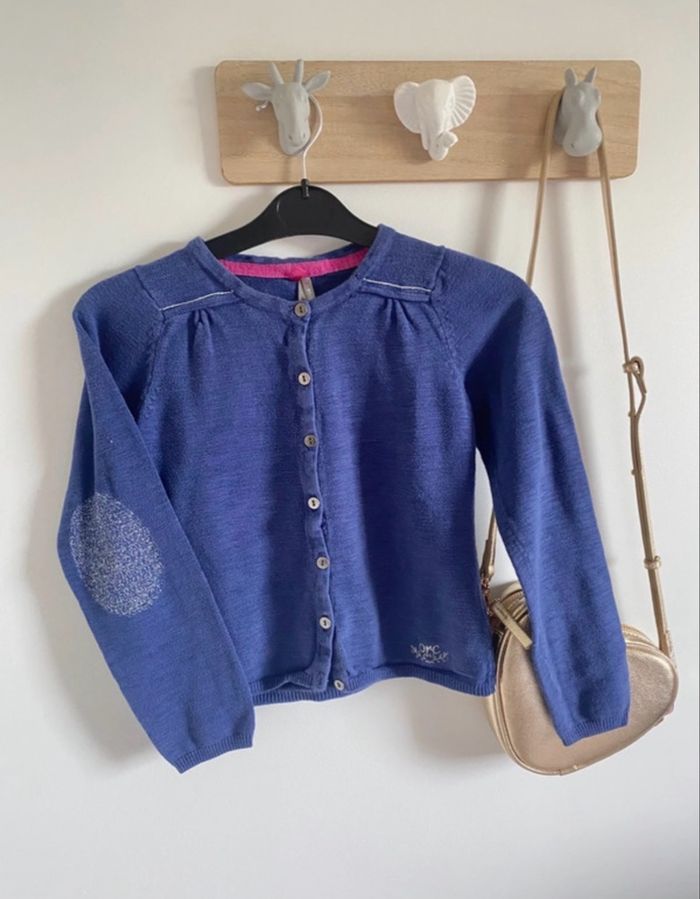 Gilet bleu avec coudières Orchestra 6 ans - photo numéro 3