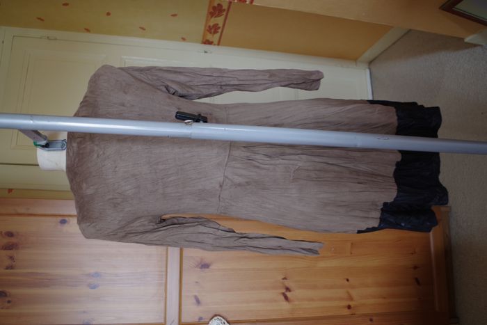 LAUREN VIDAL - Robe Marron/Acier TM - photo numéro 5