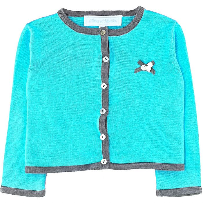 Cardigan 12 mois en coton Tartine et Chocolat