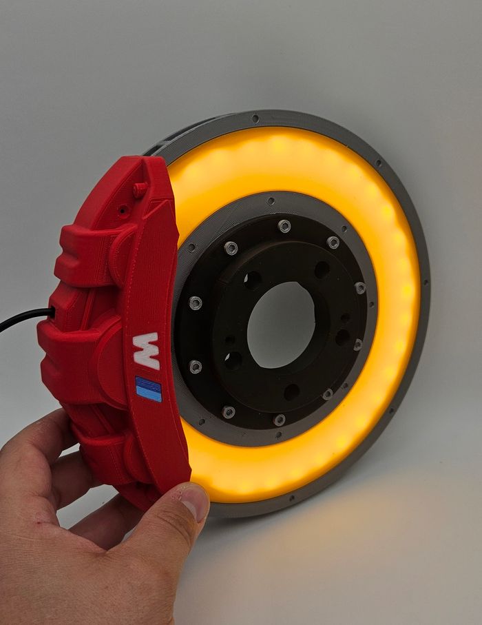 Lampe lumineuse à led disque bmw M - photo numéro 4