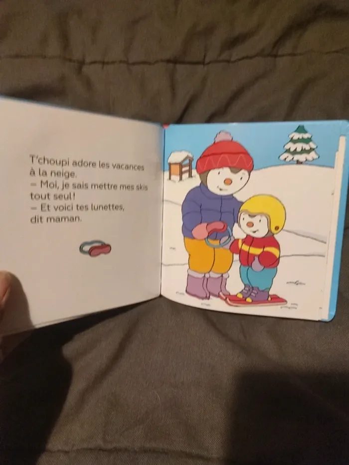 Livre T'choupi fait du ski - photo numéro 7