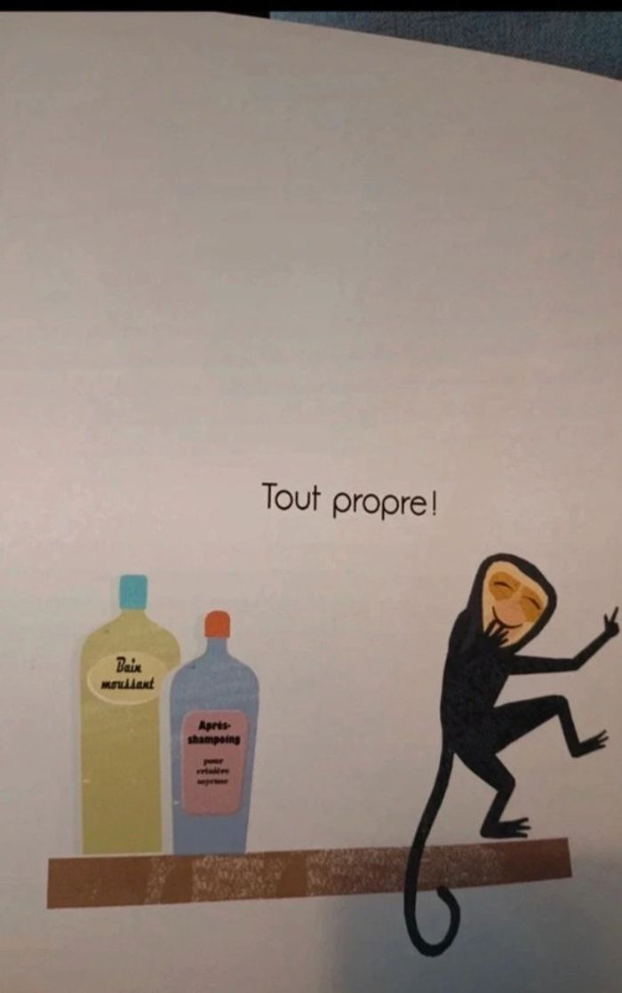 Livre cartonné monsieur lion chez le coiffeur - photo numéro 6