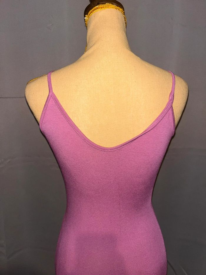 Robe longue rose courte devant taille unique - photo numéro 5