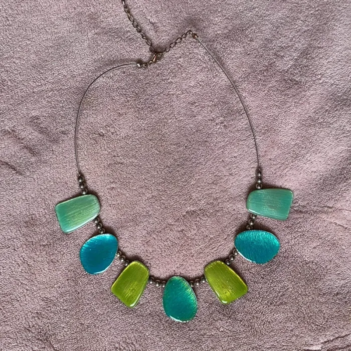 Collier estival 🟢🔵 - photo numéro 3