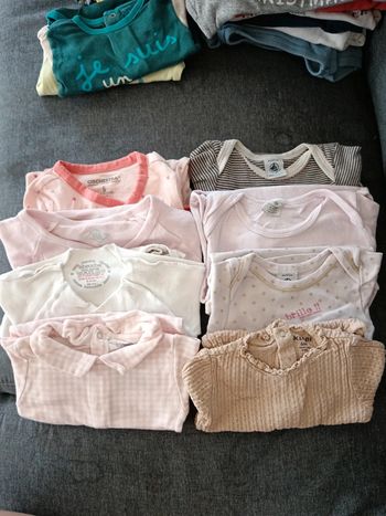 Lot bodies manche longues