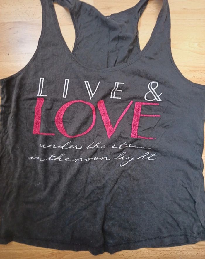 Débardeur live & love Shein taille M - photo numéro 2