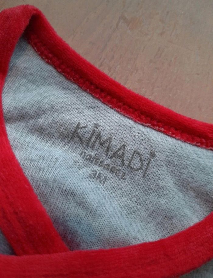 Pyjama mixte 3mois ours kimadi neuf - photo numéro 6
