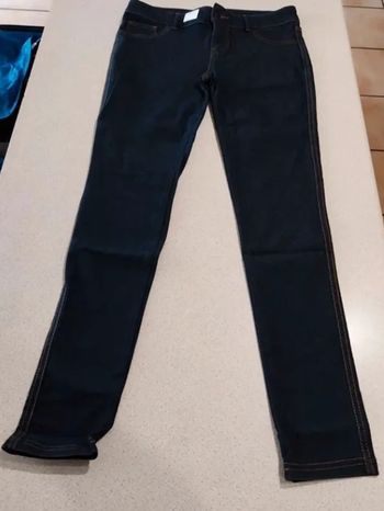 Jeggins bleuté noire