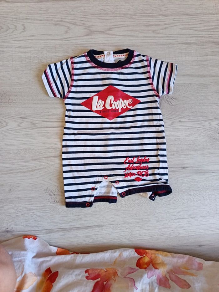 Combishort 3 mois Lee cooper bébé combi short été 62 cm