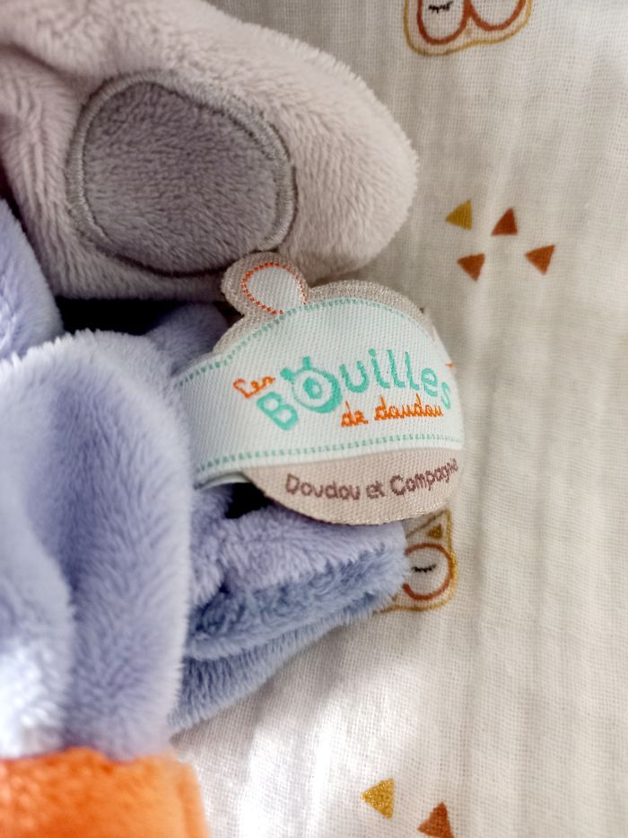 Doudou et compagnie Bouille chat tigre marionnette - photo numéro 2