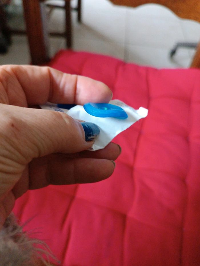 Lot 2 boutons bleu turquoise - photo numéro 3