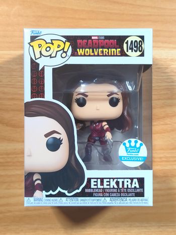 Funko Pop! Marvel : Elektra n°1498 (Deadpool & Wolverine) - EXCLUSIVE