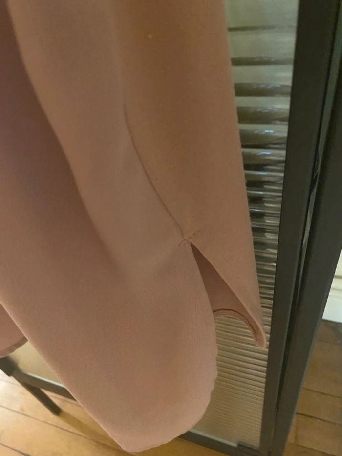 Robe à bretelles avec perles bois de rose L Zara - photo numéro 4