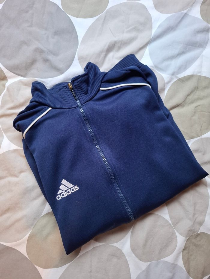 Veste bleu Adidas Homme