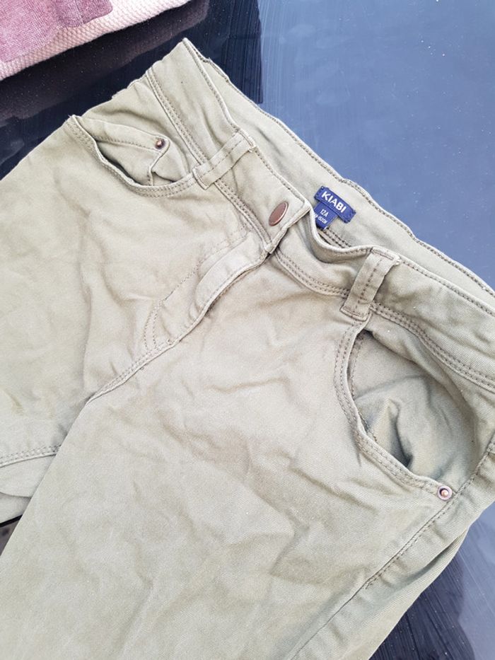 pantalon kaki slim - photo numéro 2