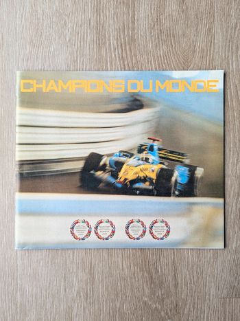 Livret Renault F1 Champions du Monde