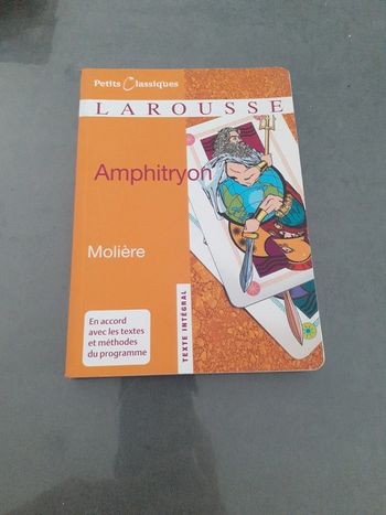 Livre Amphitryon de Moliere