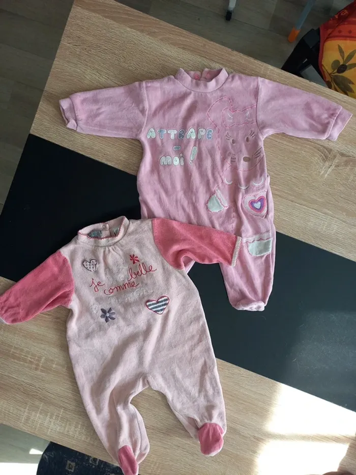 pyjamas bébé fille 3 mois - photo numéro 2