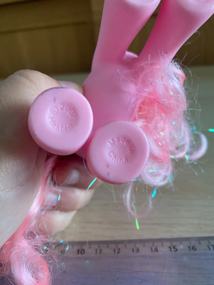 Petit poney Little pony hasbro 2007 rose pinkie pie - photo numéro 7