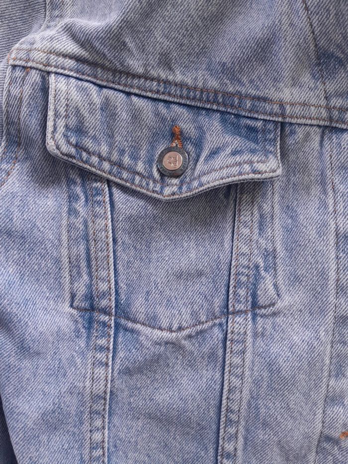 Veste en jean cintrée vintage Projection privée - photo numéro 5