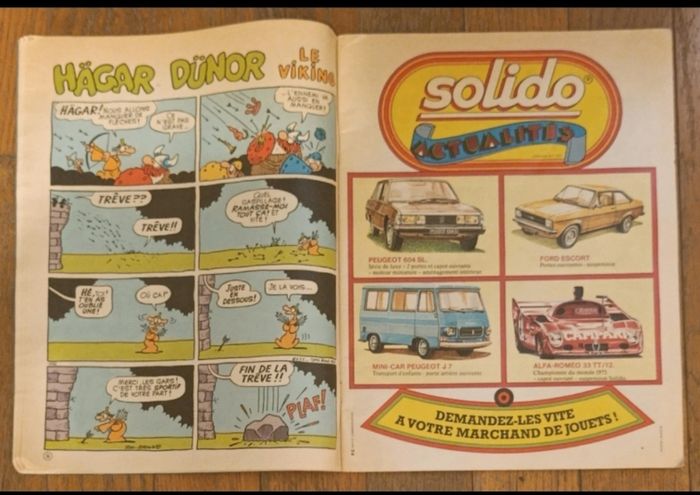 Ancien journal de mickey avec cadeau tableau happy birthday america N°1258 de 1976 vintage - photo numéro 5