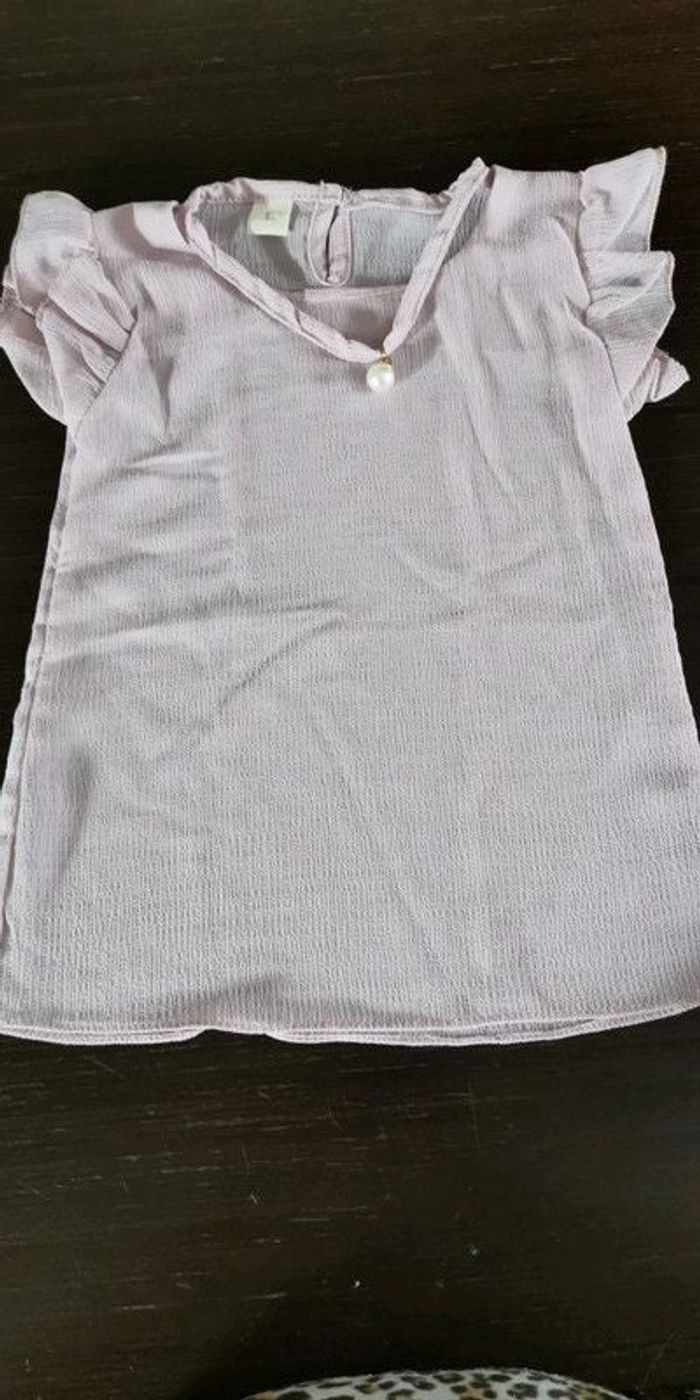 T-shirt rose 2ans