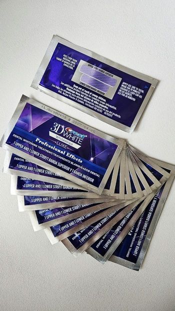 Bandes crest 3d White pour 10 jours