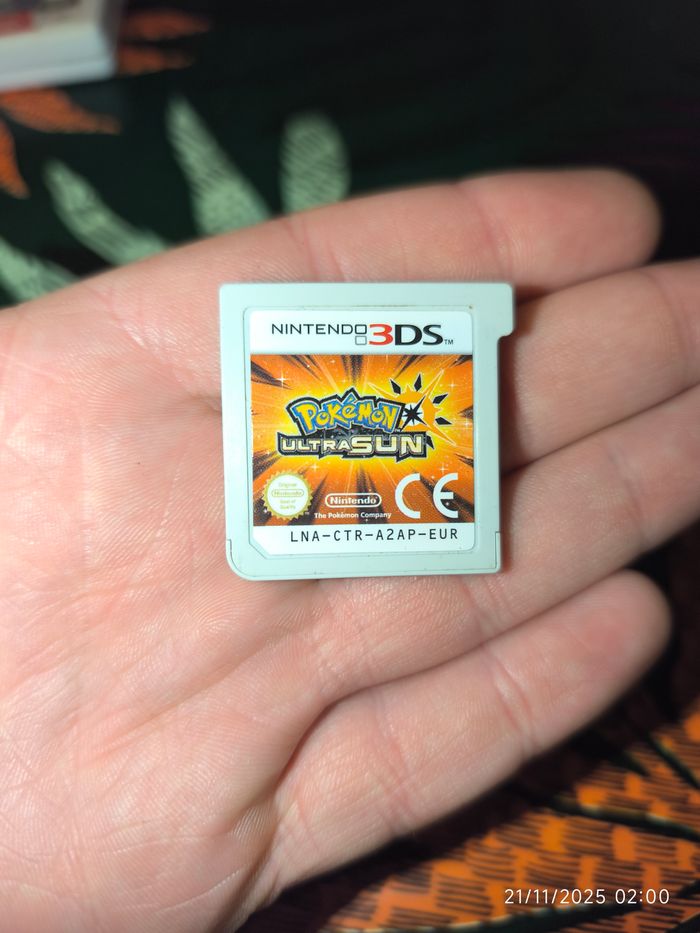 Pokémon Ultra-Soleil – Nintendo 3DS (PAL) – Cartouche seule