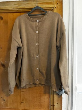 Très joli gilet camel