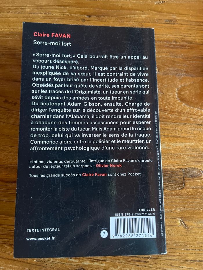 Thriller Claire Fabian - photo numéro 2