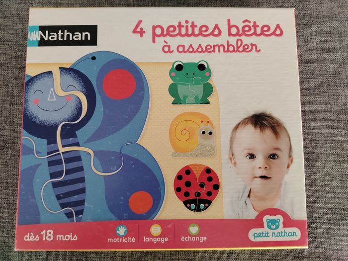 Puzzle 4 petites bêtes