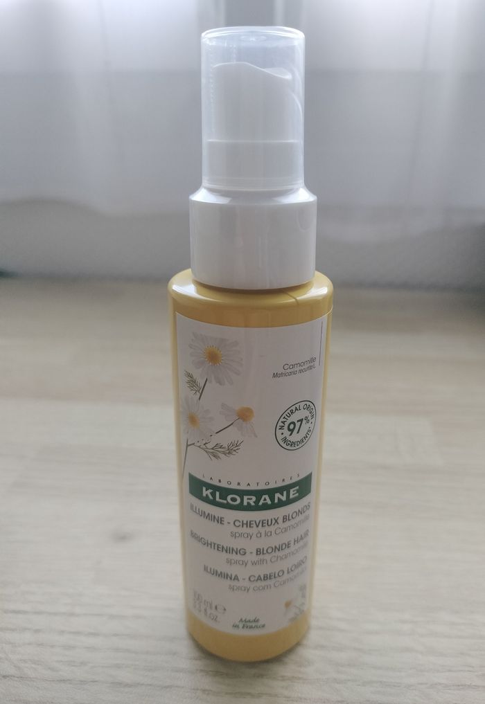 Spray klorane à la camomille