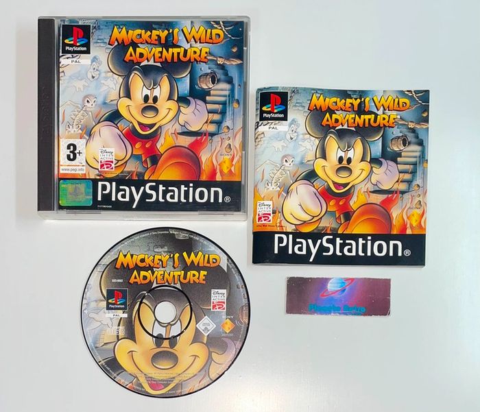 Mickey’s Wild Adventure - Jeu PS1 Excellent Etat Complet Version PAL Sony