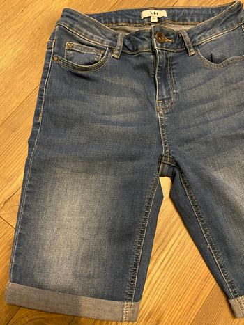 Bermuda jeans femme t34 La halle