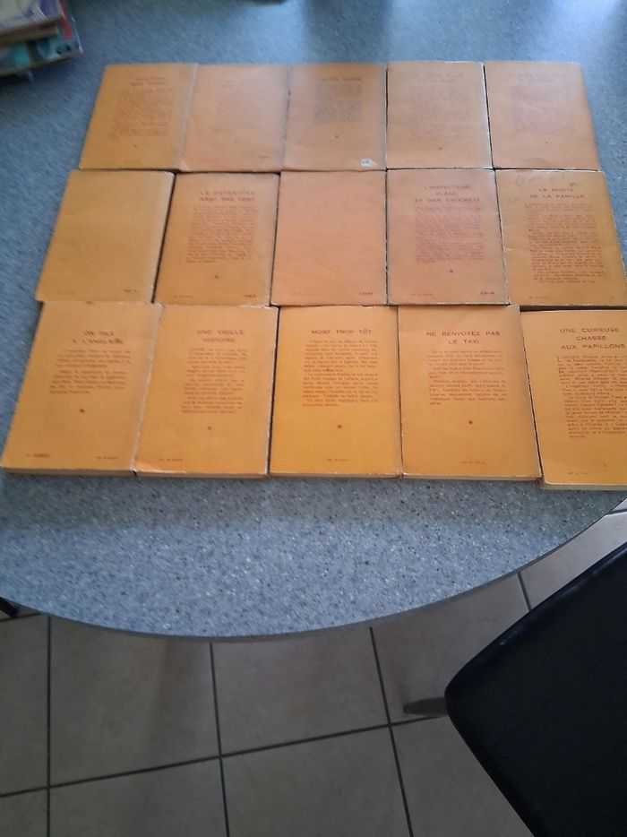 Lot de 15 livres policier " le masque " - photo numéro 2