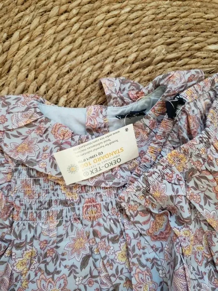 Robe été fleurie 18mois neuve - photo numéro 4