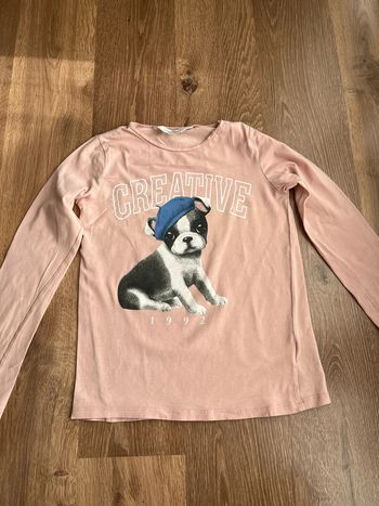 Tee shirt manches longues fille H&M 8/10 ans
