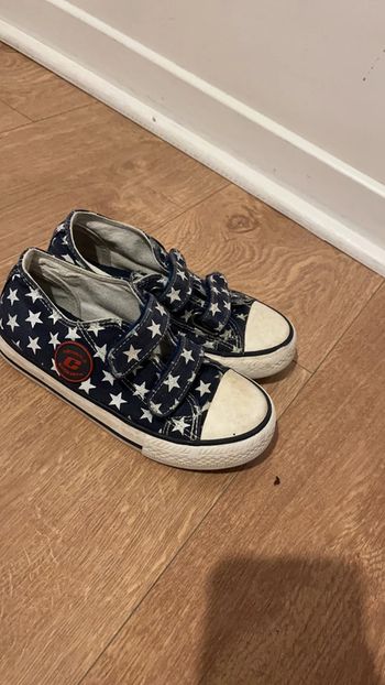 Tennis baskets toile avec étoiles Creeks