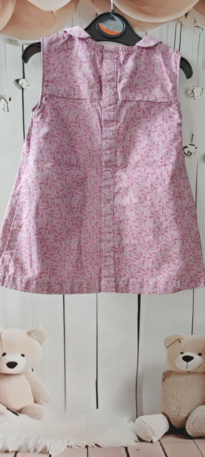Robe bébé fille 12 mois Kiabi rose - photo numéro 3