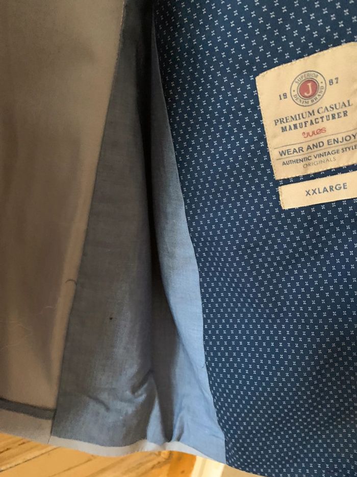 Veste grise pâle claire taille XXL de Jules NEUVE + étiquette 🏷 - photo numéro 7